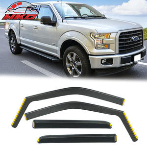 Déflecteurs de vitres latérales encastrés pour Ford F-150 (2017-2022) et F-250/F-350 (2015-2020) – Protection des portières de voiture - Product Image 1