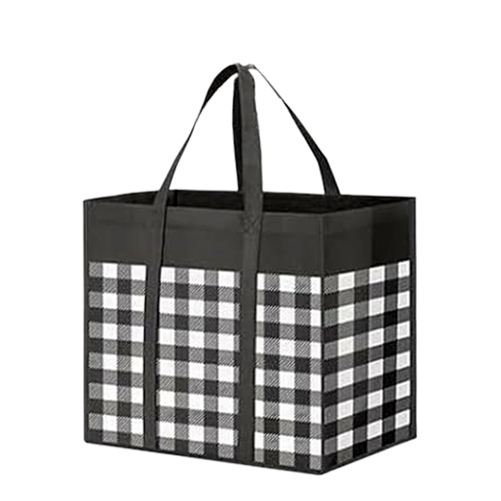Plaid gris foncé