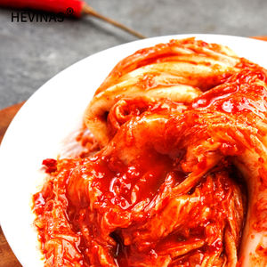 Kimchi di Cavolo Piccante Fermentato Biologico di Alta Qualità con Probiotici a Basso Contenuto di Sodio in Sacchetto da 128g per Ristoranti - Stile Coreano - Product Image 4