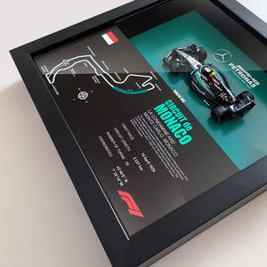 Mural Decorativo de Pared con Modelo de Coche de Carreras de Aleación de la Pista de Carreras de Hamilton W15 - Product Image 4