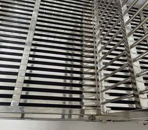 Kandang Pembawa Anjing, Stainless <span class=keywords><strong>Steel</strong></span> Dapat Dilipat dengan Pintu Makan Kandang Anjing Stainless <span class=keywords><strong>Steel</strong></span> - Product Image 6