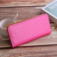 Dompet Panjang Wanita Harga Pabrik, Dompet Lipat dengan Ritsleting, Tas Ponsel Multi Slot Kartu, Tas Fashion Berbahan Quilted