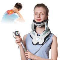 Dispositif de traction cervicale gonflable certifié Alphay, réglable, OEM, pour soulager la douleur au cou et aux épaules, décompression spinale