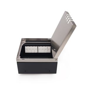 กล่องต่อสายไฟแบบติดพื้นพร้อมช่องเสียบ RJ45 และเต้ารับไฟฟ้า สำหรับพื้นยกสูงและพื้นปูน - Product Image 5