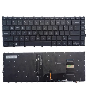 Clavier rétroéclairé anglais pour ordinateurs portables <span class=keywords><strong>HP</strong></span> EliteBook 840 G7, 840 <span class=keywords><strong>G8</strong></span>, <span class=keywords><strong>845</strong></span> G7, 745 G7, 745 <span class=keywords><strong>G8</strong></span> - Pièces détachées - Product Image 1