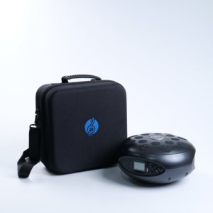 Bán Buôn Giá Rẻ 15 Tông Màu Kim Loại Màu Đen Handpan Trống Thép Kỹ Thuật Số Lưỡi Trống Với Loa <span class=keywords><strong>Bluetooth</strong></span> - Product Image 1