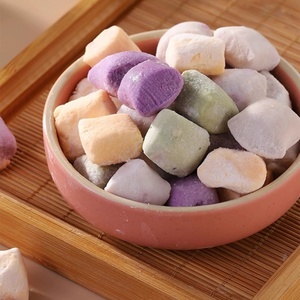 เฮงจื้อ วัตถุดิบทำขนมหวาน ลูกบัวเผือก 3 สี สำหรับเก็บในอุณหภูมิห้อง ปรุงเร็ว เนื้อนุ่ม เคี้ยวเพลิน เหมาะสำหรับร้านชานมไข่มุก - Product Image 5