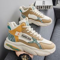 Chaussures de basketball montantes pour hommes, nouvelle collection automne, direct usine, best-seller, baskets de running tendance pour jeunes, style clunky, rehaussantes