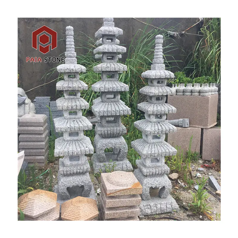 Открытый декоративный фонарь мы собираемся японский Алмазный садовый домик садовая пагода японский камень Индивидуальный размер во дворе