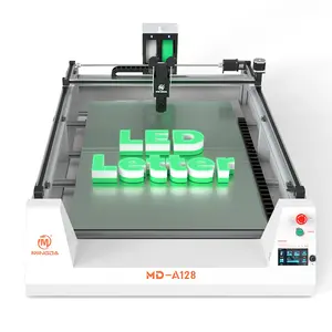 2023 vendita calda stock di grande formato LED lettere 800*1200*100mm stampante 3d industriale lettera segno macchina