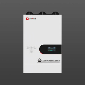 Invertisseur hybride monophasé à onde sinusoïdale pure 110V 5kW 5000W 24V 10kW, onduleurs solaires hybrides 24 volts 10000 watts - Product Image 1