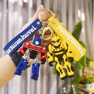 <span class=keywords><strong>Transformers</strong></span> mignons transfrontaliers <span class=keywords><strong>Optimus</strong></span> Prime Figurines 3D comme porte-clés de voiture, ornements suspendus, articles cadeaux. - Product Image 5