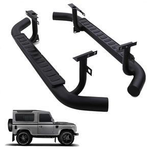 Estribos Laterales Personalizados 4x4 para Land Rover <span class=keywords><strong>Defender</strong></span> 90 y FJ Cruiser, Réplica Original de Estribos Todoterreno - Product Image 3