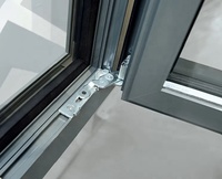 Ventanas Abatibles y Oscilobatientes de Aluminio con Rotura de Puente Térmico y Marco Delgado Penjoy, con Vidrio Templado de Diseño Moderno para Cocina y Uso en Villas