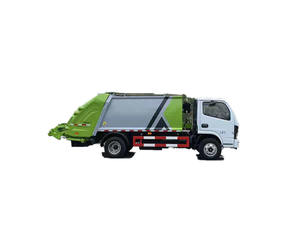 15 mètres cubes avec usine de camions à ordures à compression entièrement <span class=keywords><strong>automatique</strong></span> de type <span class=keywords><strong>poubelle</strong></span> montée à l'arrière - Product Image 4