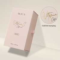 Boîtes d'emballage personnalisées pour flacons d'huile essentielle de parfum de 50 ml, flacon compte-gouttes en verre, boîte à tiroir rigide