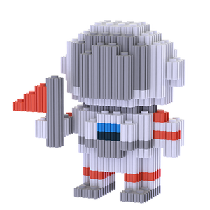 Оптовая продажа, Настраиваемые детские строительные блоки, популярные серии аниме персонажей, наборы гранул для украшения - Product Image 3