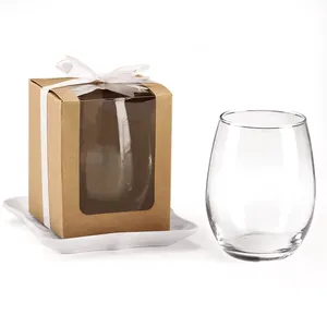 Wine Glass Display Gift Box For Party Favor Adults Wine Storage Bridesmaid Proposal Gifts Box