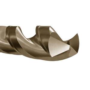 KRINO - 011430800 Taladros helicoidales corte cruzado afilado y especial ''diseño de flauta de alta resistencia'' para corte profundo ser extra corto - Product Image 3