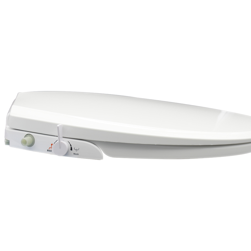 Мягкое неэлектрическое сиденье для унитаза нового дизайна с двумя насадками, полипропиленовая Крышка для унитаза, биде, интеллектуальное сиденье для унитаза