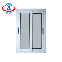 ZHTDOORS, la Ventana Corredera de Aluminio de Doble Hoja Eléctrica de 3x4 Más Rentable