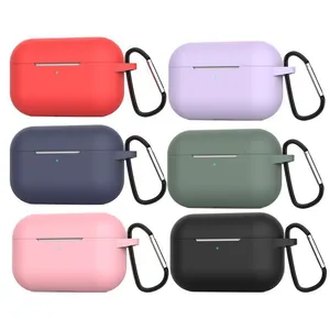 <span class=keywords><strong>เคส</strong></span><span class=keywords><strong>ซิ</strong></span><span class=keywords><strong>ลิ</strong></span><span class=keywords><strong>โคน</strong></span>กันกระแทกสำหรับหูฟังไร้สาย SHT รุ่น Universal สำหรับ <span class=keywords><strong>Airpods</strong></span> Pro  พร้อมโลโก้แบบกำหนดเอง น้ำหนักเบา 23 กรัม - Product Image 1