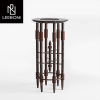Personnalisation de meubles de salon de luxe de haute qualité Tables basses à ossature métallique Table basse d'appoint de luxe moderne