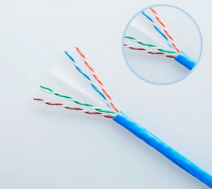UTP FTP <span class=keywords><strong>CAT6</strong></span> <span class=keywords><strong>LSZH</strong></span> 23AWG Cable LAN sin blindaje con pares trenzados frustrados CPR Eca Cables de comunicación Producto - Product Image 3