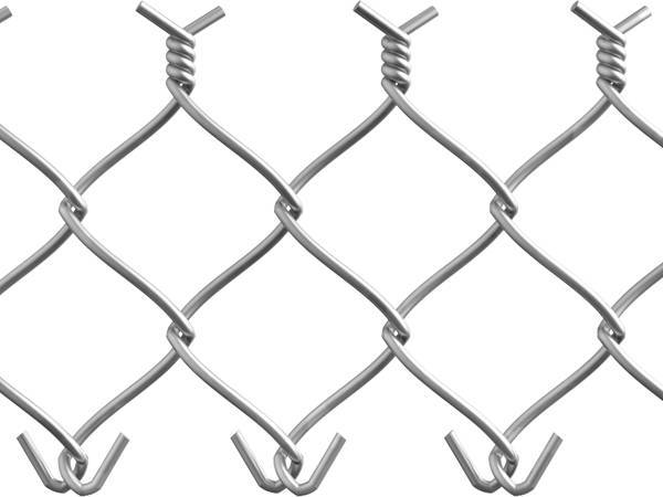 Galvanized Chain Link Fence Fabric Pvc Coated Frame