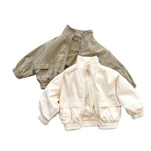 Nouvelle veste cardigan pour garçons et filles, couleur unie, collection <span class=keywords><strong>printemps</strong></span>-automne 2025 - Product Image 1