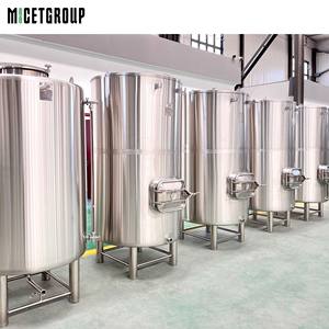 Tanque de Almacenamiento de Sake Japonés de 800L Personalizable, Tanque de Servicio Brite de Acero Inoxidable SS304, Aislado a Presión con Limpieza CIP para Cervecerías de Sake - Product Image 4