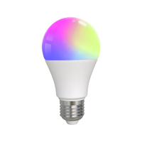 Ampoule LED intelligente MOES, lumière à intensité variable, 9W, E27, ampoules pour fête, couleur réglable, variateur d'intensité, compatible avec Alexa
