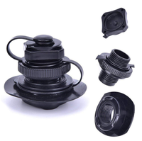 Valve Boston, valve octogonale, bateau pneumatique, valve 2 en 1, buse spirale, 2,2 cm