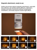Lumière LED professionnelle Godox Shenniu ML150Bi pour photographie - Température de couleur réglable 2500K-9900K, alimentée par batterie