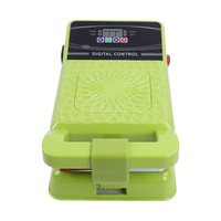 Nouvelle presse à chaud manuelle portable 15x15cm pour l'impression par sublimation d'étiquettes de col de t-shirt 6x6" 220V/110V Garantie 1 an