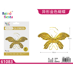 All'ingrosso 100x72cm Golden a forma di farfalla del partito palloncino per le decorazioni - Product Image 1