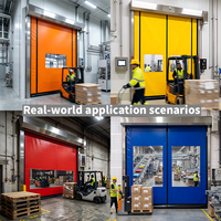 Puerta de Aislamiento Industrial de Alta Hermeticidad con Cierre Rápido, a Prueba de Polvo y de Alta Velocidad