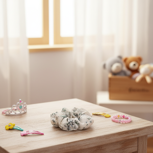 Vendita calda Trending moda fasce elastiche per capelli scintillanti accessori per bambini in tessuto acrilico Nastri di Nylon decorazione per capelli all'ingrosso - Product Image 3