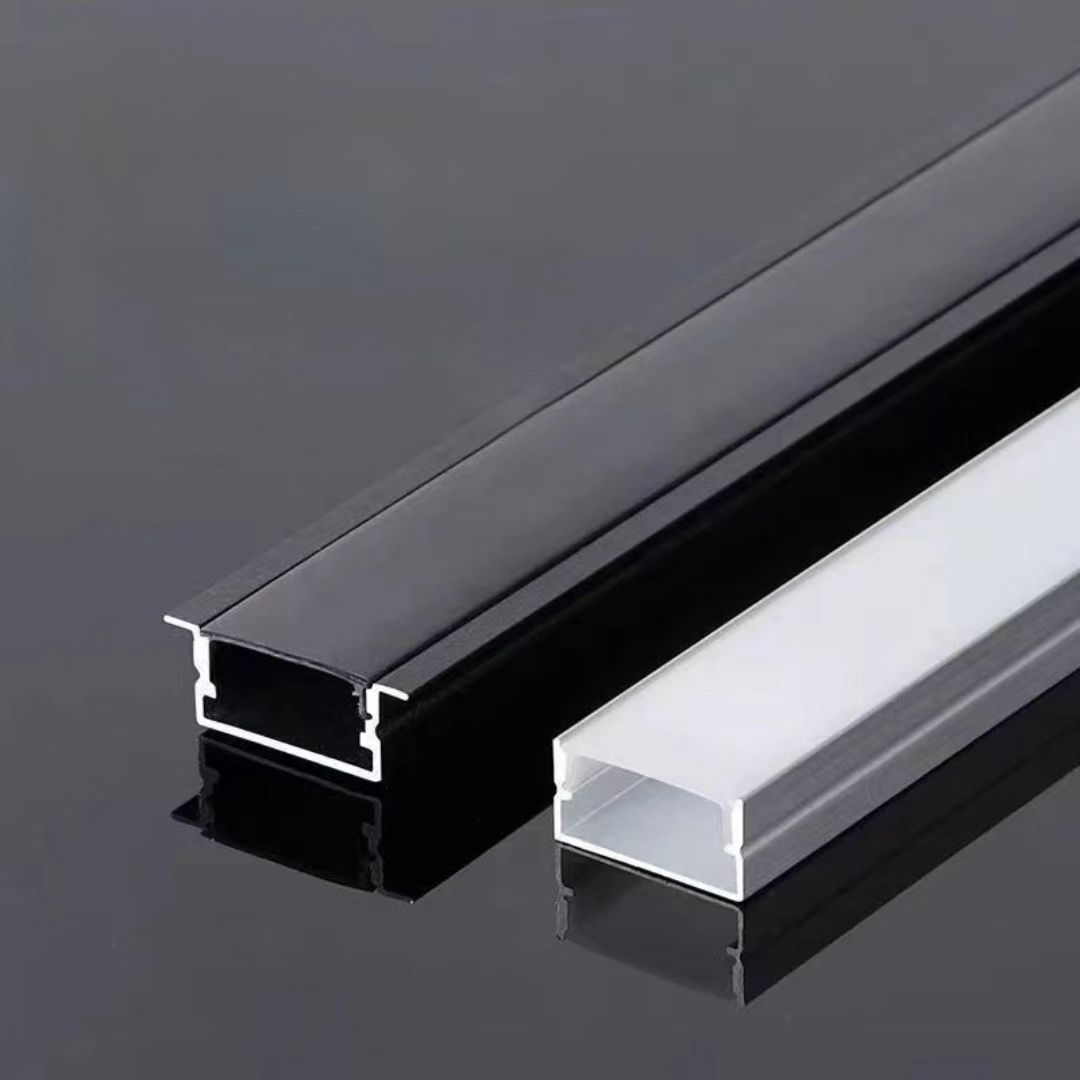 Efishine 20-PACK LED Profile Aluminium 20 X 1 M, V-shape Aluminium Profile With Milky White Cover, End Caps And Mounting Clamp For Strips, Very Easy - View #6
