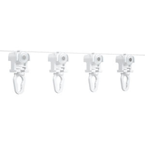 Sliding <b>Window</b> Silent Curtain Rail Runners Ceiling Wave Custom Ripple S Fold Curtain Runner - Product Image 1