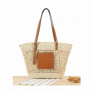 Sac à main pour femme, nouveau, première couche, à carreaux colorés, couleur contrastée, cousu à la main, sac à bandoulière unique - Product Image 1