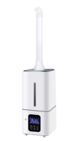 Humidificateur à impulsion à brume froide >5,0 L grande capacité, usage industriel, écran tactile, télécommande, faible bruit <36 dB pour hôtel
