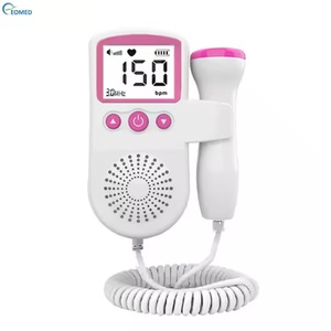 Doppler fœtal portable, moniteur de rythme cardiaque fœtal, doppler ultrasonique pour la grossesse FD-13 - Product Image 3