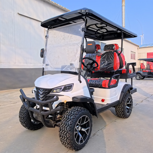 Voiturette de <span class=keywords><strong>golf</strong></span> télécommandée élégante en <span class=keywords><strong>titane</strong></span>, tout-terrain, durable, véhicule électrique de quartier (VEQ) pour loisirs personnels - Product Image 4