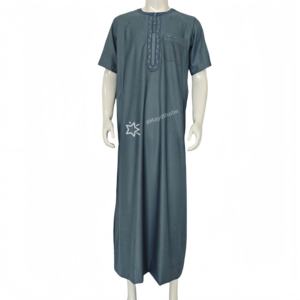 ثوب مغربي عالي الجودة للأولاد والرجال المسلمين لعام 2025، مصنوع يدويًا، فضفاض ومريح، رائج البيع، بمعايير عالية للربيع - Product Image 3