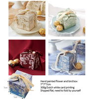Boîte Rétro Bonbons de Mariage avec Ruban Paquet Faveurs Chocolat Cadeaux pour Invités Boîte à Bonbons de Fête