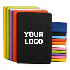 XD665 Factory Customized Logo A5 A6 Journal Printing Wholesale Promotion <b>Gift</b> Custom Hardcover Notebooks with <b>Pen</b> Holder - Product Image 1