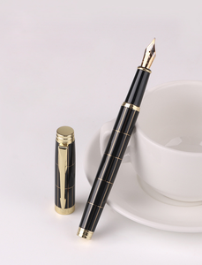 Pluma Estilográfica Metálica de Regalo de Navidad Económica, Venta Directa de Fábrica, Pluma Creativa y Elegante para Oficina - Product Image 1