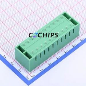 KF2EDGKVHM-5.08-2*10P Plug-in Terminal Block Through hole,P=5.08mm Board-to-Board / Socket - Closed Screw Fixing 2x10P 5.08mm - Product Image 2