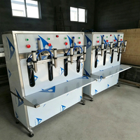 Machine de remplissage automatique à double/quadruple tête pour bouteilles de liquide, eau, détergent et lotion, idéale pour le remplissage de boissons - Offre Spéciale